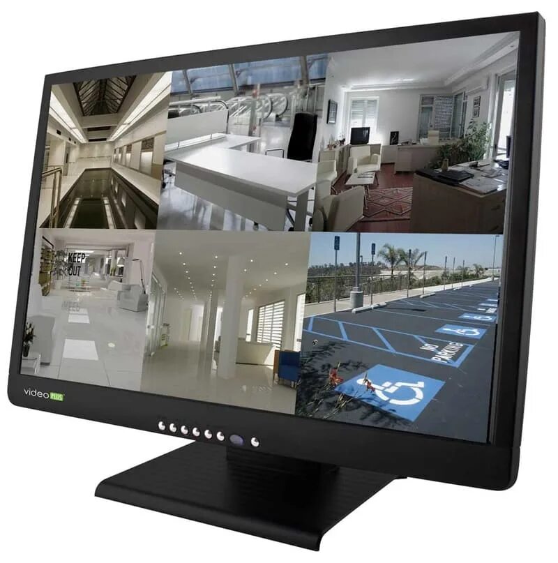 Монитор 24" LCD / система видеонаблюдения CCTV. Видеомонитор Smartec STM-196. Монитор для видеонаблюдения 32 дюйма. Монитор Hikvision. Видеомонитор купить