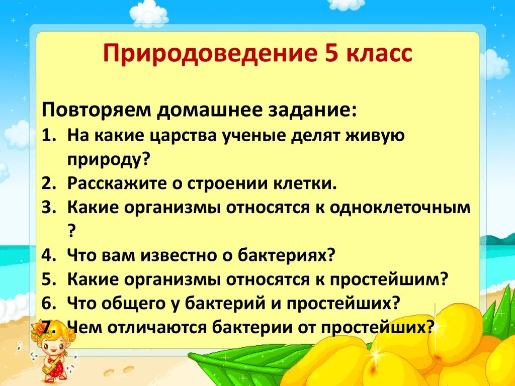Программа природоведения 5 класс. Урок природоведения. презентация осенние приготовления природоведение 5 класс школы 8 вида.