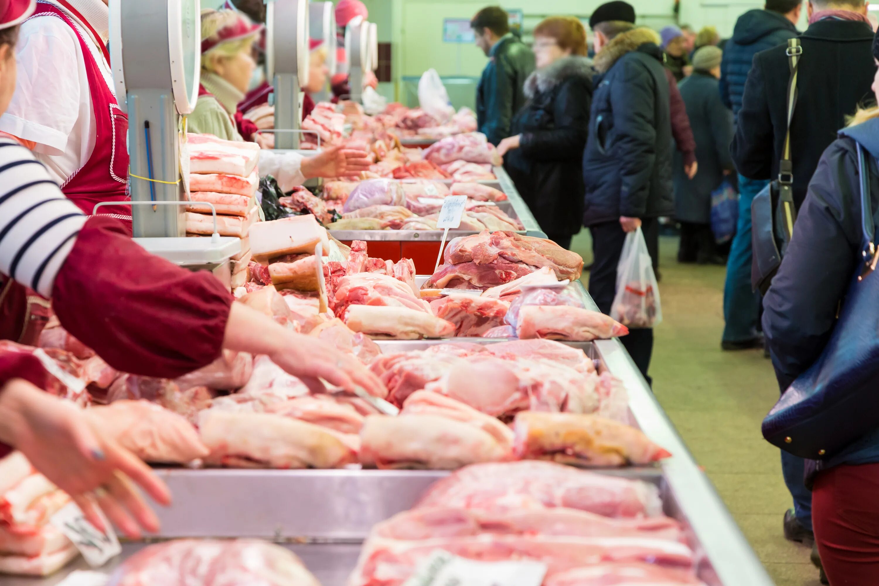 На рынке мяса птицы в стране