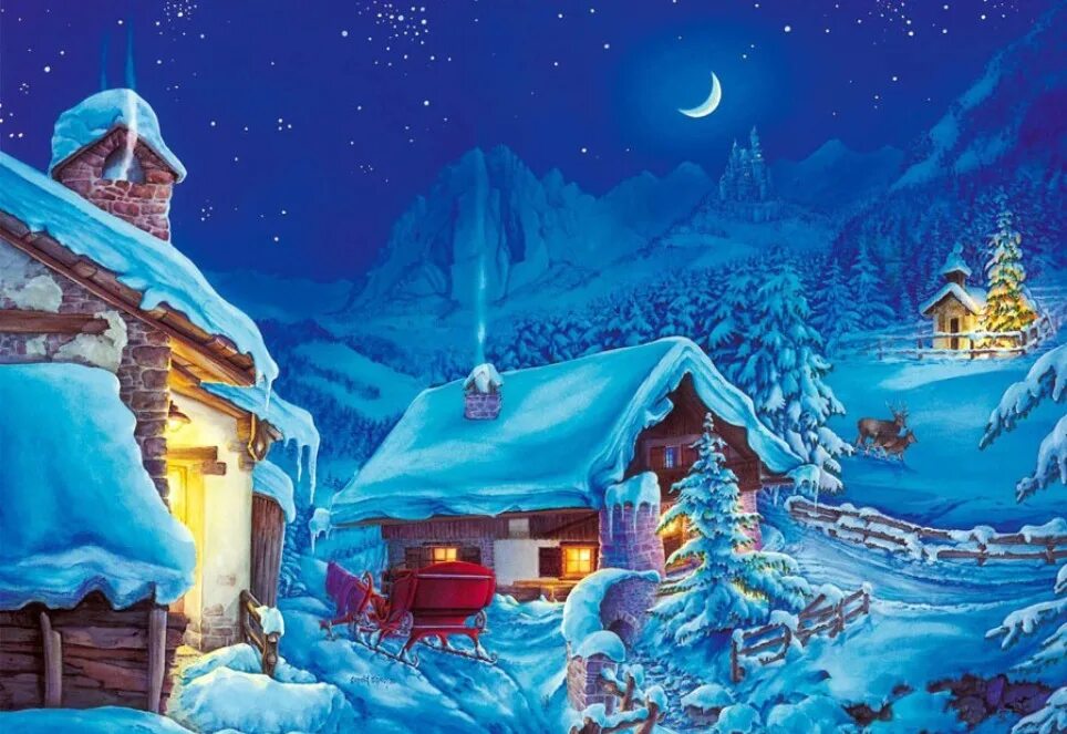 Страна зимней сказки. Новогодняя сказка. Сказочный новый год. Сказочный домик зимой. Сказочная зима.