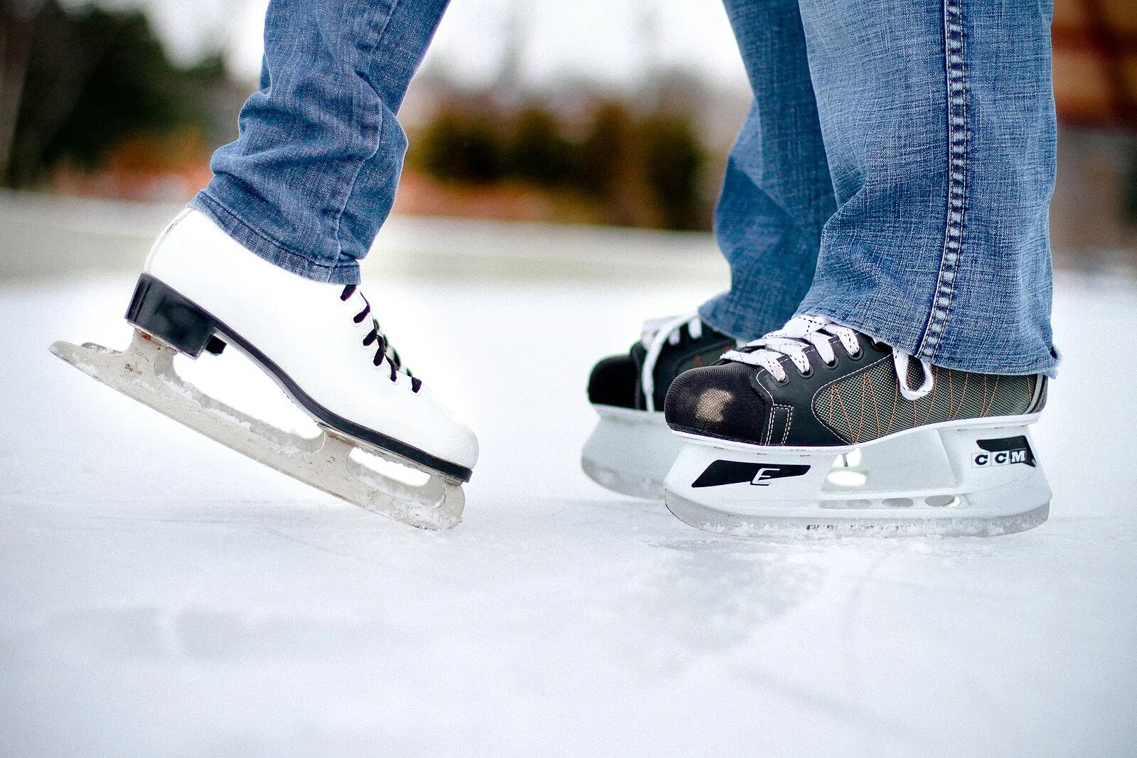 Ice rink skates