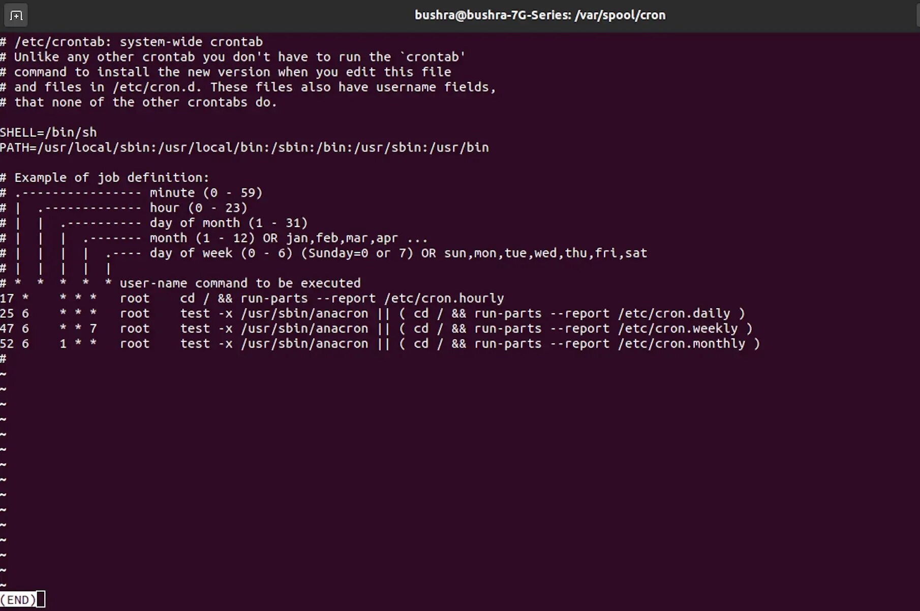 Linux jobs. Синтаксис crontab. crontab linux. файл crontab ubuntu. crontab примеры.