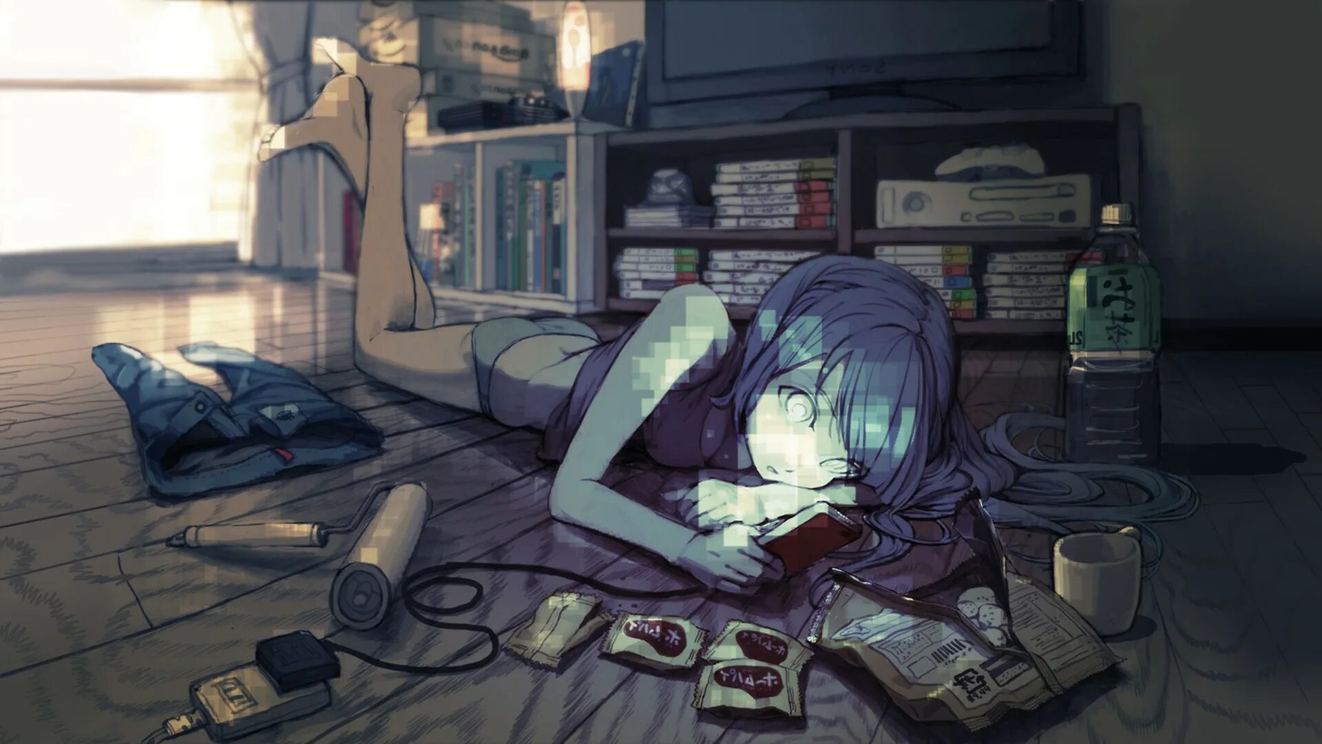 Хиккикомори и Хикки. Everyday life with hikikomori sister