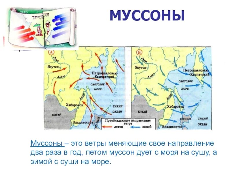 Ветер меняющий 2 раза в год