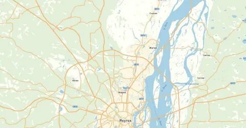 Мост через лену в якутске на карте
