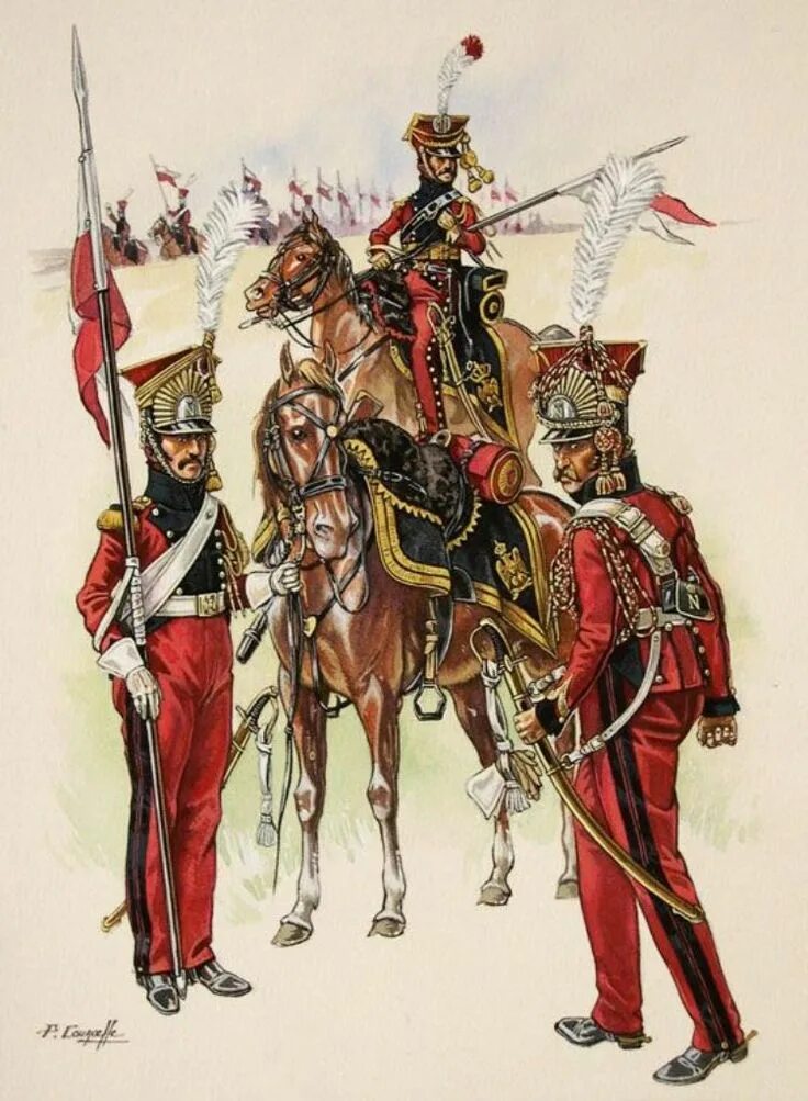 Кто такие уланы и друганы. Польские уланы наполеона униформа 1812. польские уланы наполеона униформа 1812 1815. красные уланы наполеона униформа 1812. французские уланы 1812.