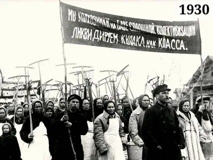 Массовое создание колхозов