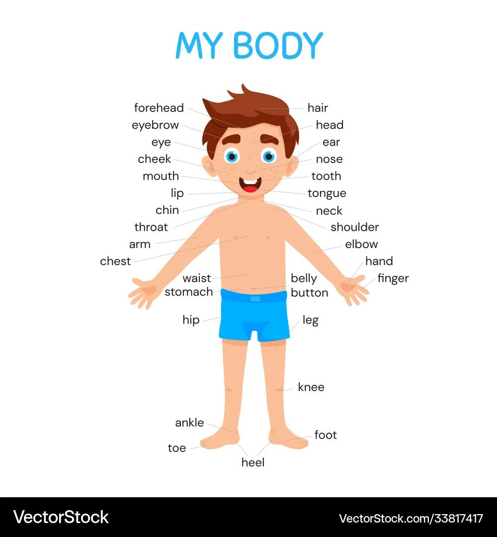 I control my body. Body плакат.