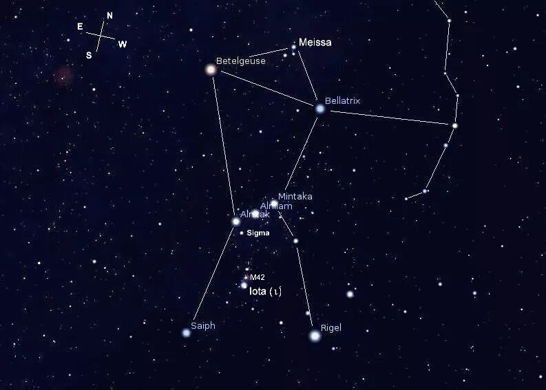 Созвездие орион на звездном небе. Бетельгейзе звезда в созвездии. Пояс Ориона Созвездие. Бетельгейзе в созвездии Ориона. Созвездие Орион схема.