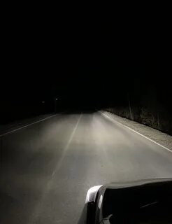 Белые лампы в дальний