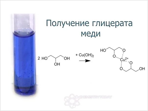 Реакция этиленгликоля с гидроксидом меди 2. Реакция глицерина с гидроксидом меди 2. Качественная реакция спиртов с гидроксидом меди 2. Этиленгликоль гидроксид меди 2 уравнение реакции. Глицерин реагирует с гидроксидом меди 2