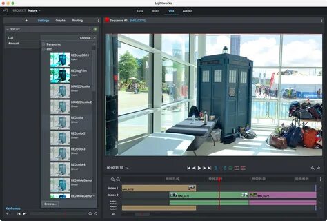 Lightworks video editor