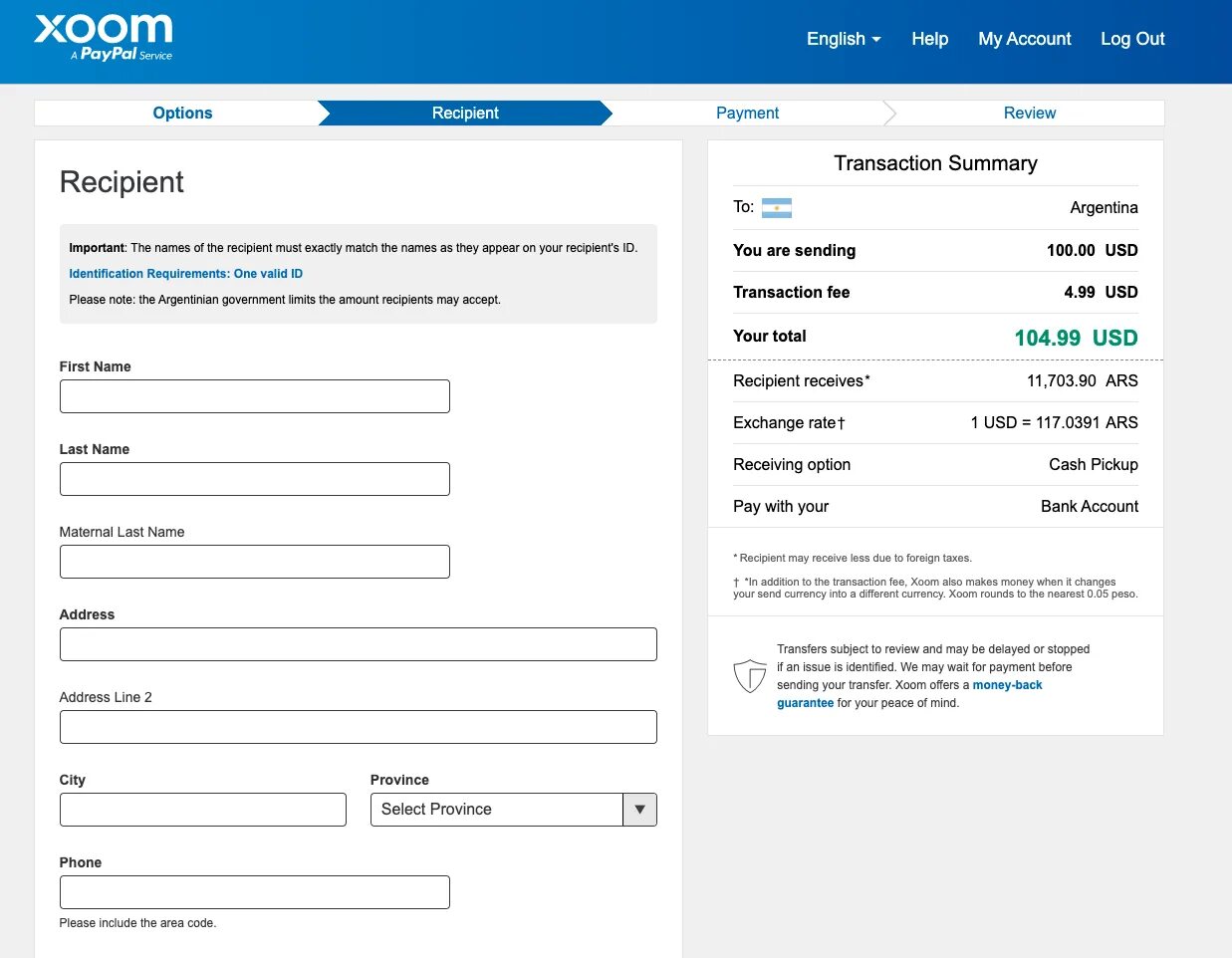 Send transfer. Xoom transfer. xoom transfer email. cancel xoom transaction.
