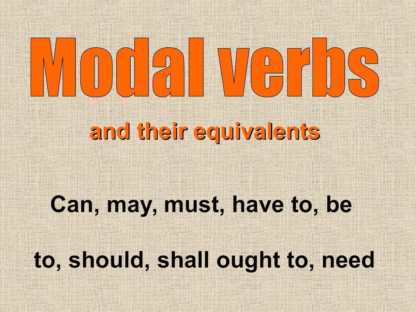 Ought to модальный глагол. Презентация must have to. Modal verbs and their equivalents. Have to must should презентация. Use the modal verbs must may could