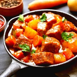Мясо говядина с картошкой