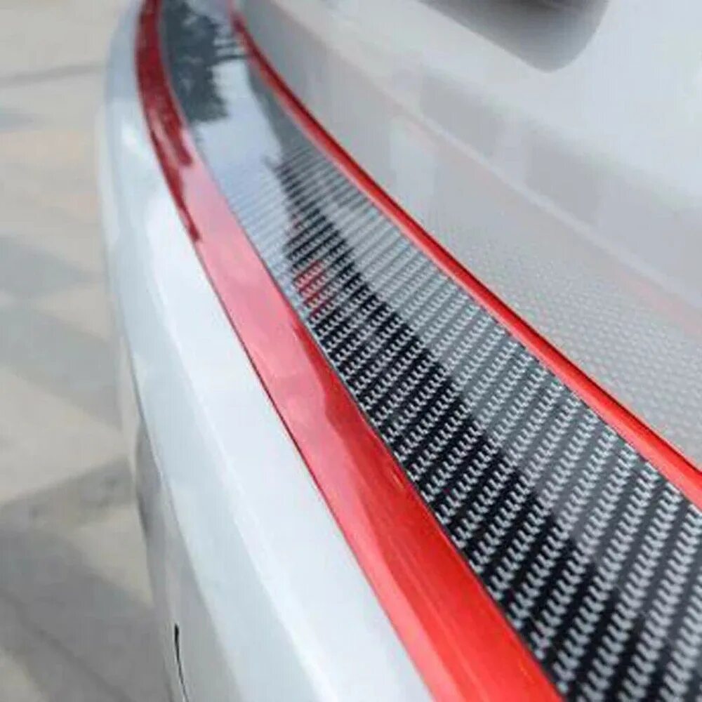 5m 5d Carbon Fiber Adhesive Tape car Door Sill Protector strip Anti Scratch Scuff Plate. Универсальная защитная лента под карбон. Лента 3m автомобильная защитная для кромок. Лента защитная антигравий карбон. Купить ленту на автомобиль