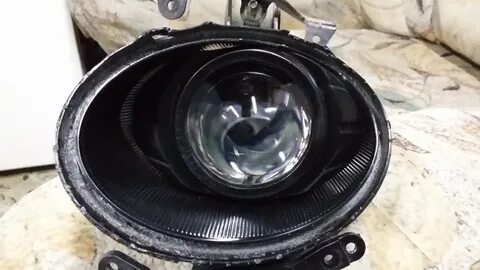 Противотуманка санта фе 3