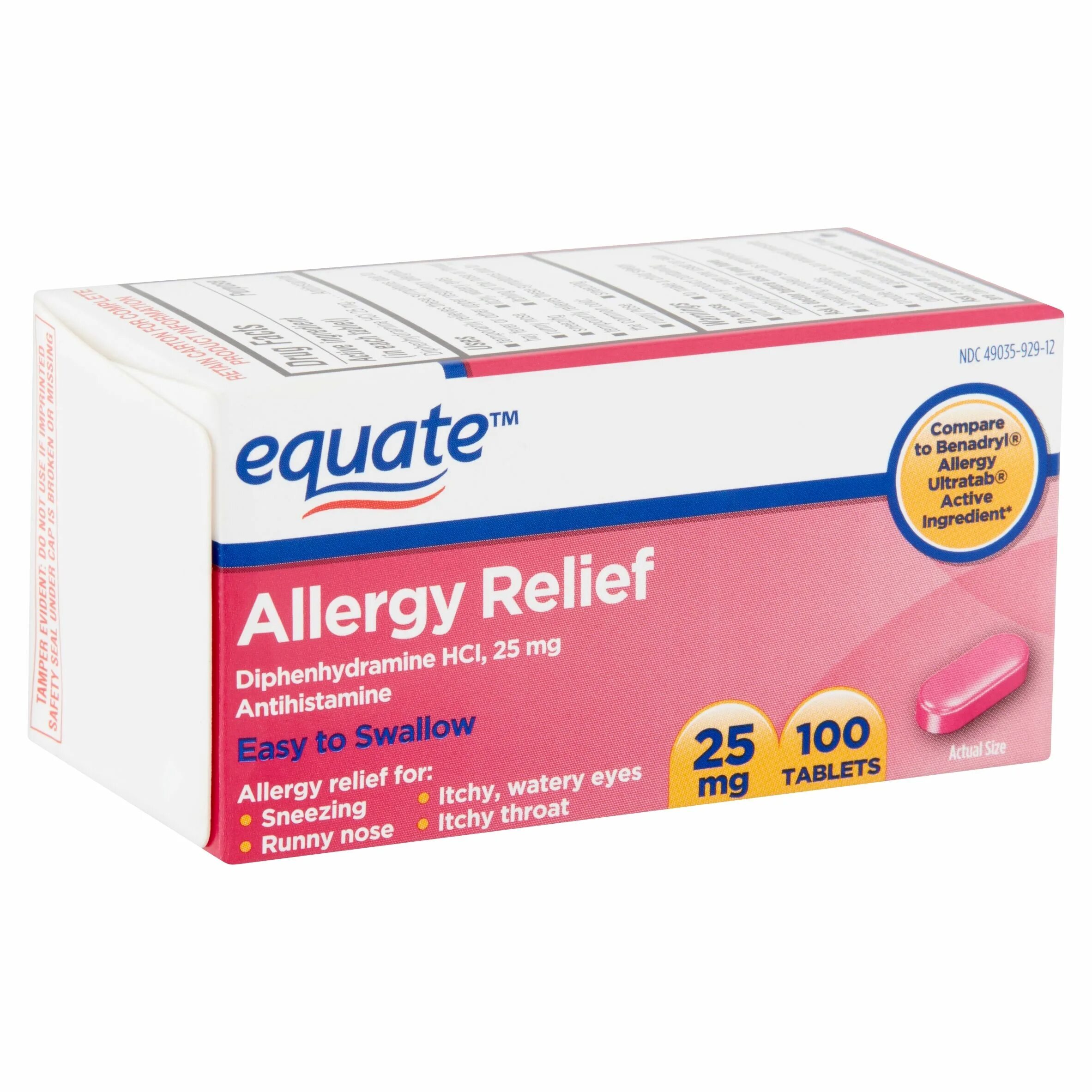 Equate Allergy Relief. Walmart Allergy Relief equate. Аллержи табс. Allergy таблетки.
