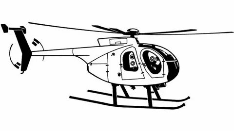 Dibujo de Helicóptero para colorear y pintar #50111