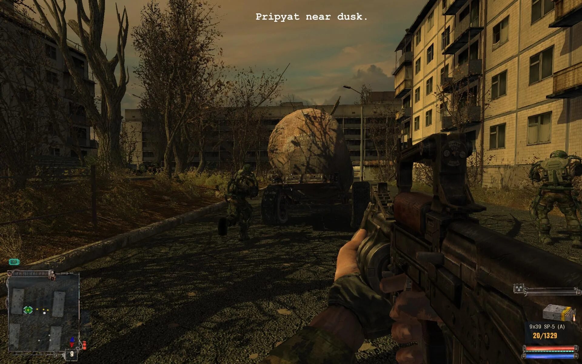 сталкер тень чернобыля 1. 3. T. ветер времени 1. A.