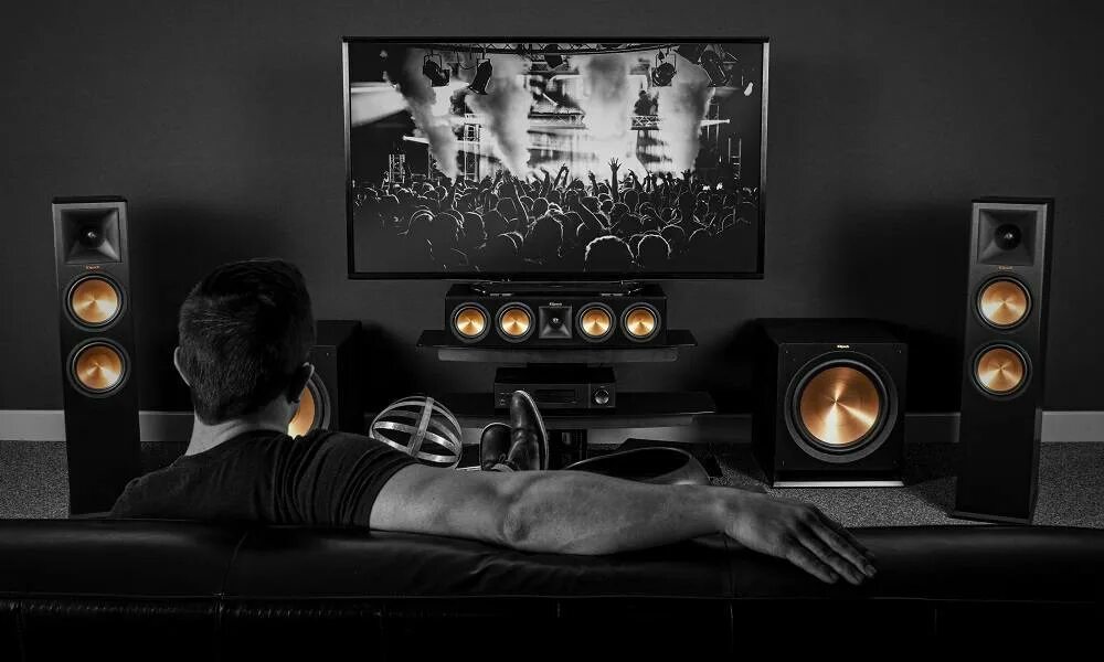 Неплохо звук. Klipsch 5.1 колонки. Домашний кинотеатр Klipsch. Klipsch reference Premiere Rp-504c II Center channel Home Theater Speaker. Клипш 1200 саундбар.