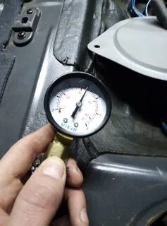 Какое давление должно быть в топливном насосе