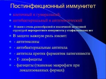 Постинфекционный обыскивать сыграна