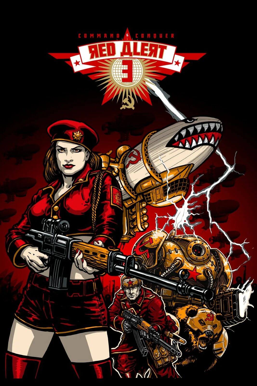 Alert art. Red alert 3. command &amp; conquer: red alert 3. red alert 3 art альянс.