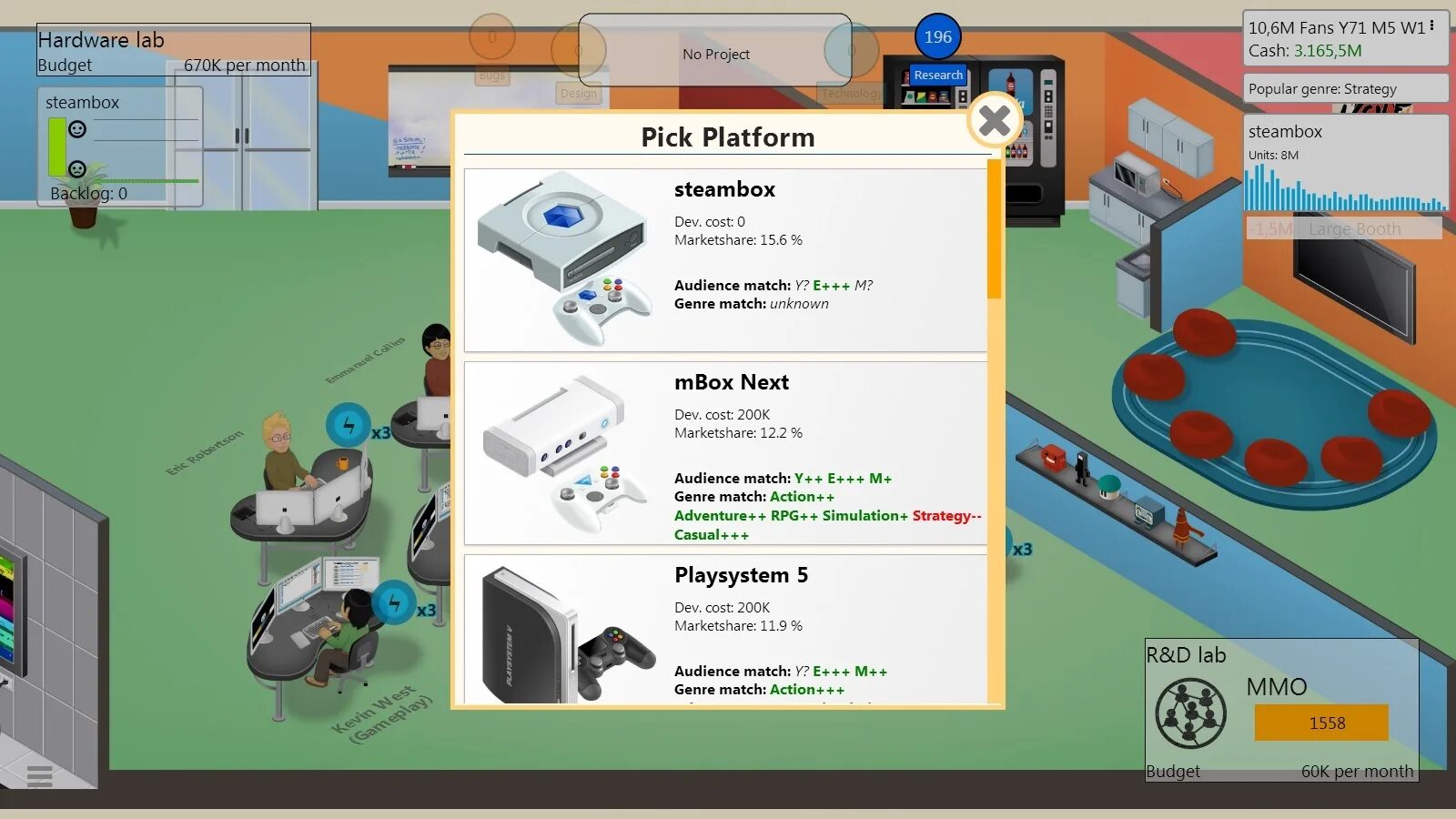 Game dev tycoon на андроид