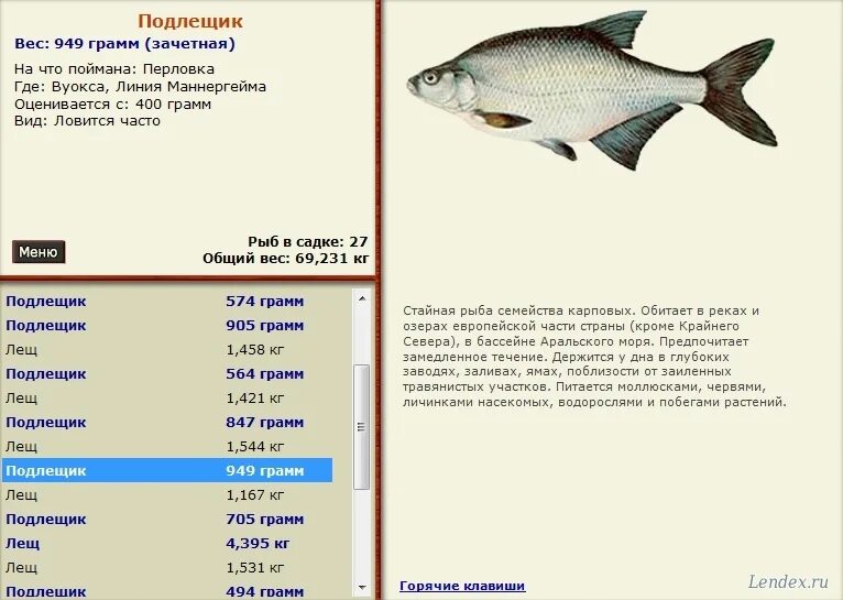 Максимальный вес подлещика. Русская рыбалка 3 Вуокса корюшка. Русская рыбалка 3 Вуокса подлещик. Какая рыба водится в Вуоксе.