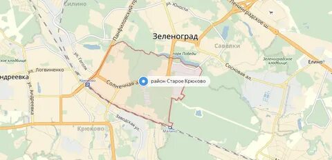 Московском районе крюково