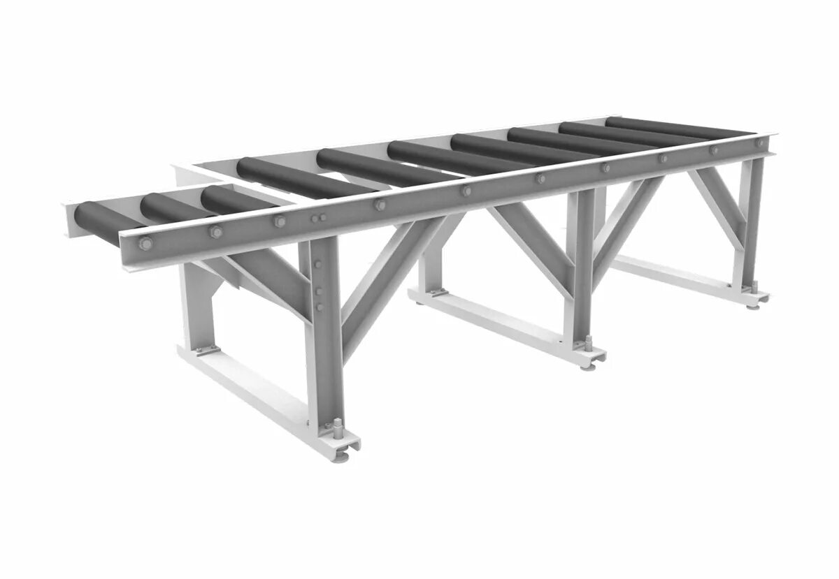 Роликовый стол акку-фертриб. Рольганг knuth 170179. Roller table. Roller table. Столик с телескопическими ножками.