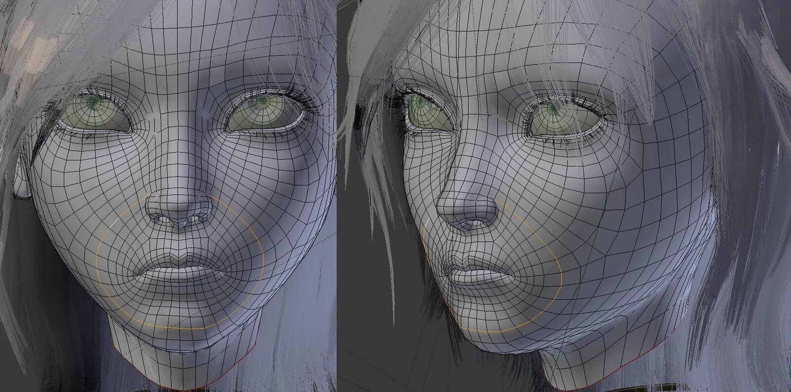 Blender create character. Ретопология в blender. ретопология моделей геншин. правильная топология лица. топология лица персонажа.