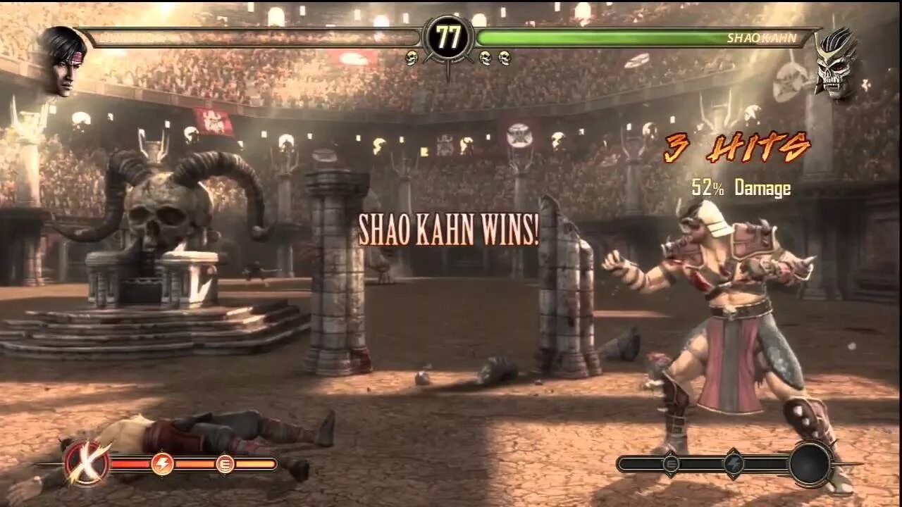 Как победить шао кана. Mortal kombat 9 kratos vs shao kahn. mortal kombat 9 shao kahn vs liu kang. liu kang vs shao kahn. джонни кейдж против шао кана.