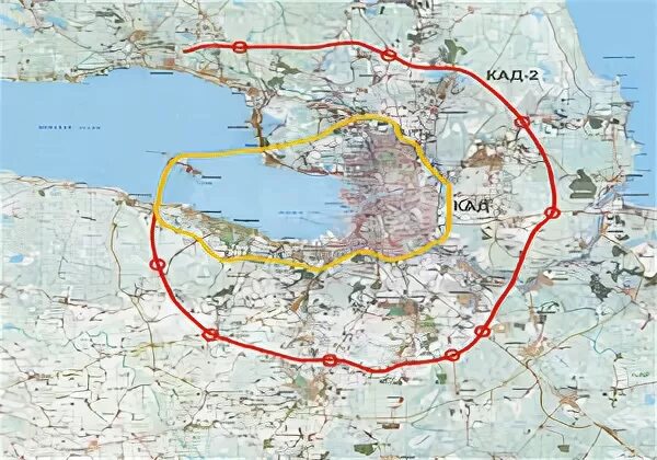 Вторая кольцевая дорога. Проект КАД 2 Санкт-Петербург. КАД 2 Петербург схема. Проект 2 кольцевой дороги вокруг Санкт Петербурга. КАД 2 Токсово.