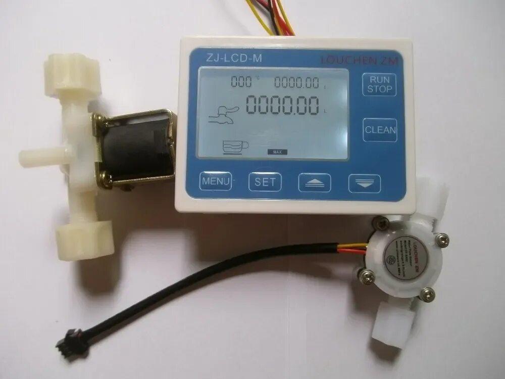 Датчик расхода Water Flow sensor. Индукционный счетчик воды. Счетчик воды с управляемым электроклапаном. Счетчик расхода воды для насос с610н.