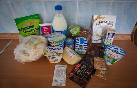 Продукты на 5 тыс руб