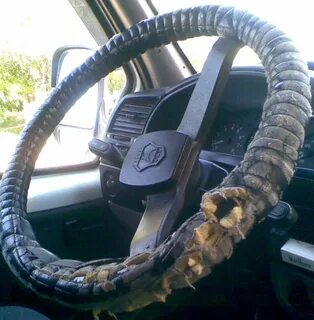 Руль грузового автомобиля