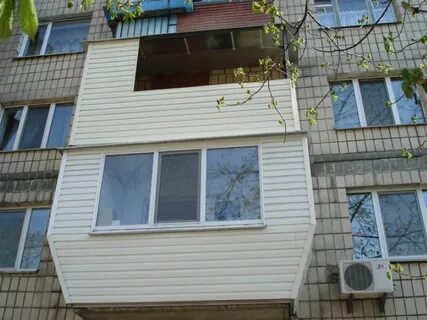 Отделка балкона сайдингом снаружи днепропетровская 2