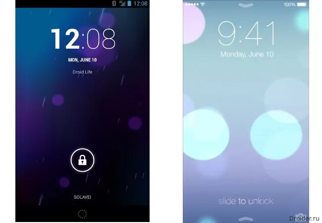 Ios 7 и android