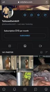 Tattooedtwink69 onlyfans