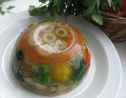 Заливное из курицы без желатина
