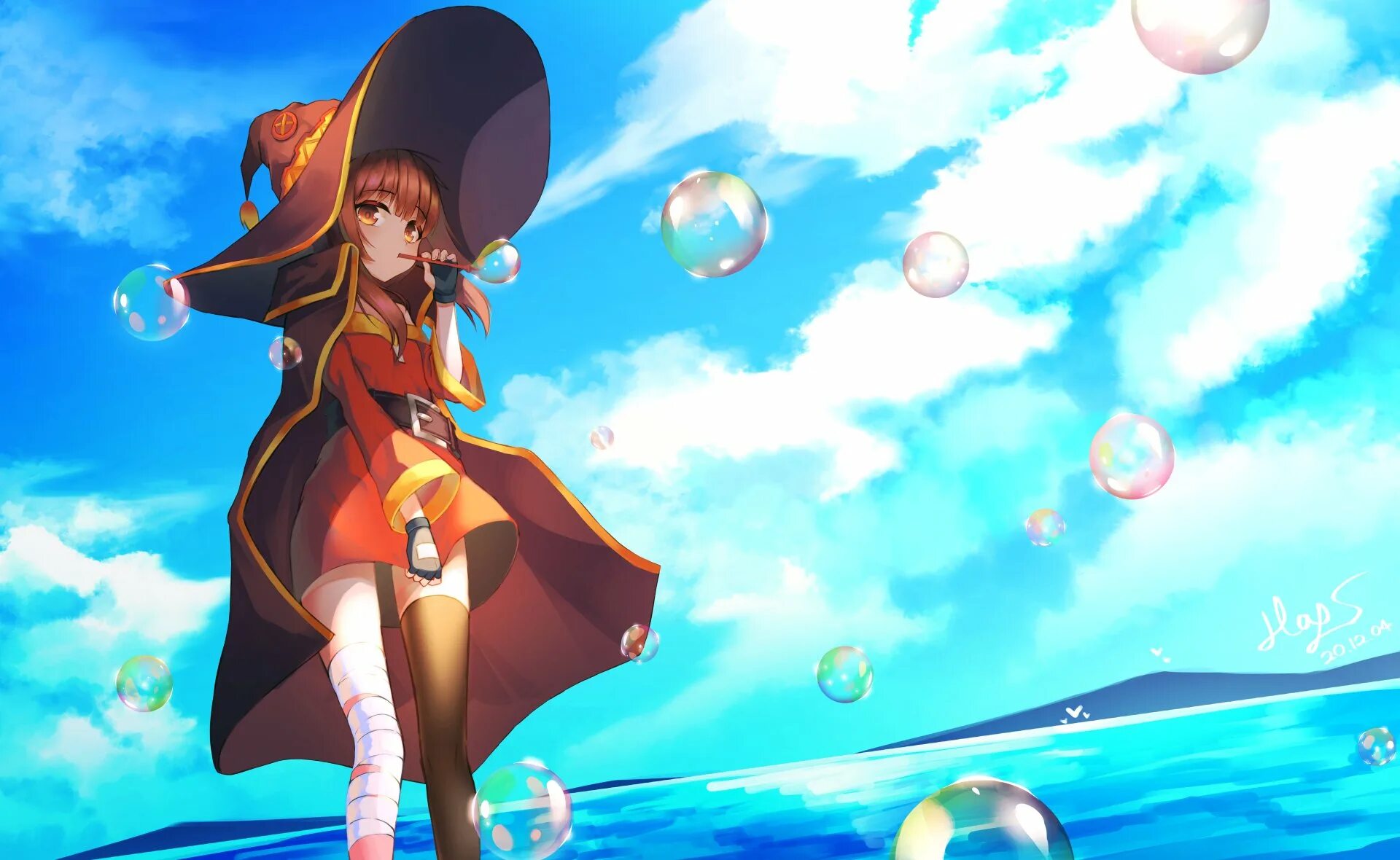 Konosuba gods blessing on this wonderful world. Мегумин 8к. Мегумин 4к ультра.