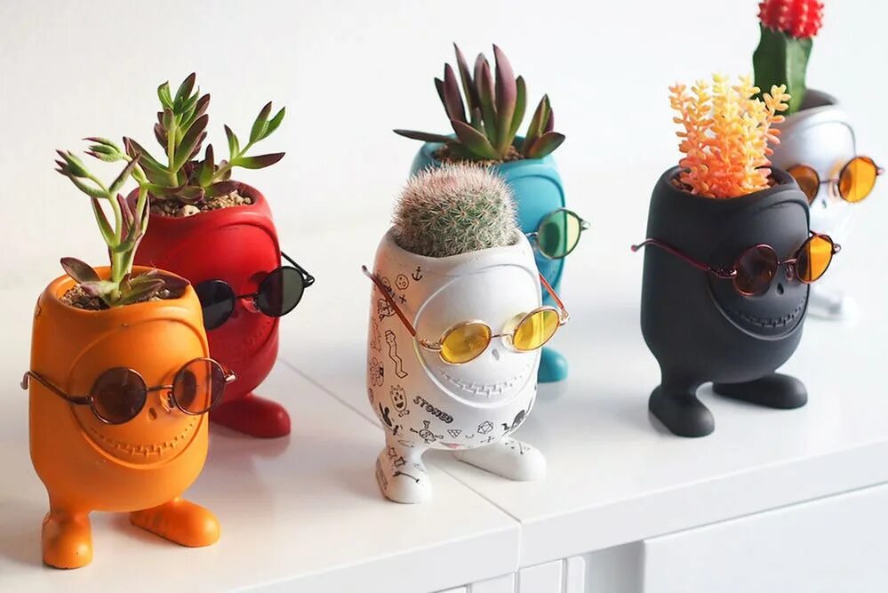 Классные горшки для цветов. Необычные горшки для комнатных растений. Современные горшки для цветов. Необычные керамические горшки для цветов. Креативные горшки для цветов.