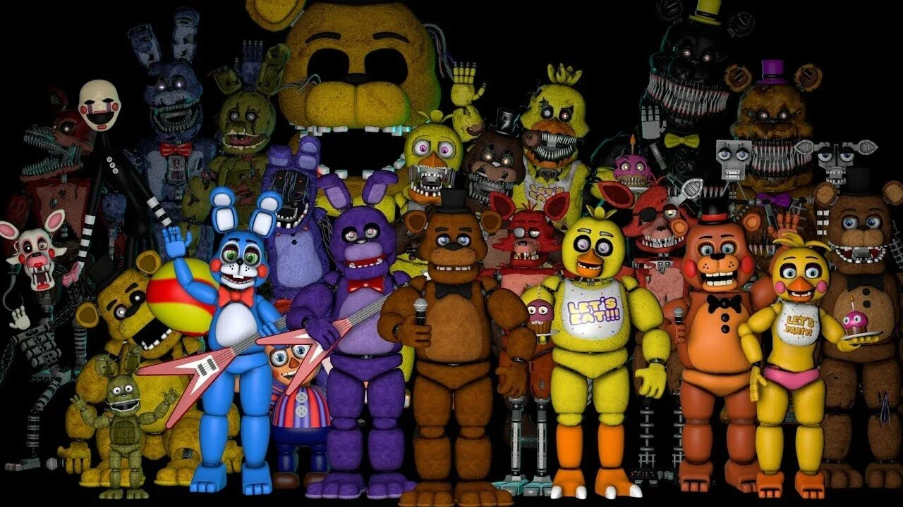 ФНАФ 9 персонажи. АНИМАТРОНИКИ ФНАФ. ФНАФ 7 АНИМАТРОНИКИ. FNAF 9 АНИМАТРОНИКИ.