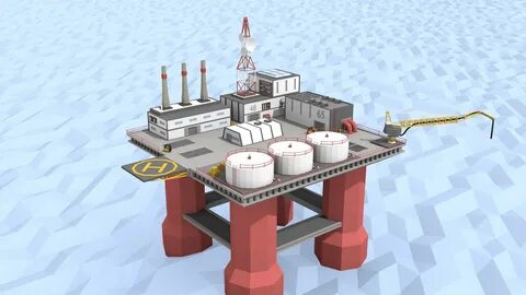Нефтяная вышка майнкрафт
