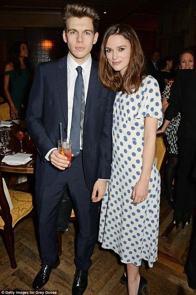 Keira Knightley and husband Erste sahne