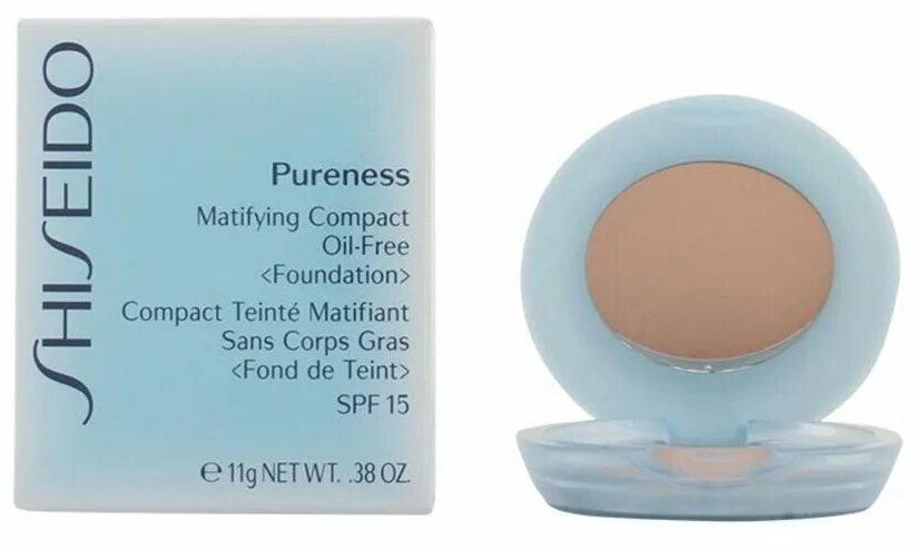 Пудра без масел. Shiseido Pureness Matifying Compact SPF 15. Пудра Shiseido Pureness. Shiseido Pureness матирующая компактная пудра.