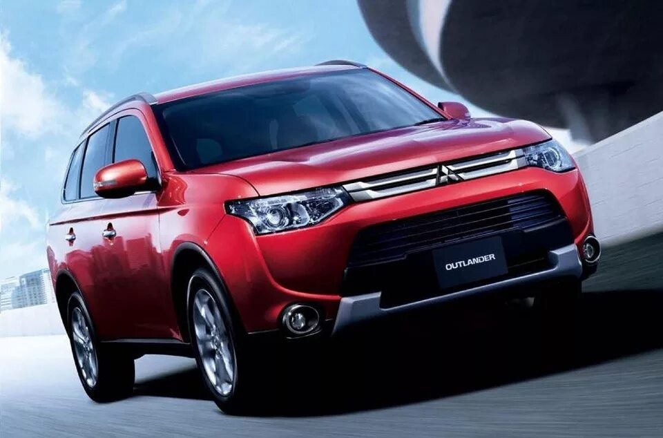 Где на mitsubishi outlander