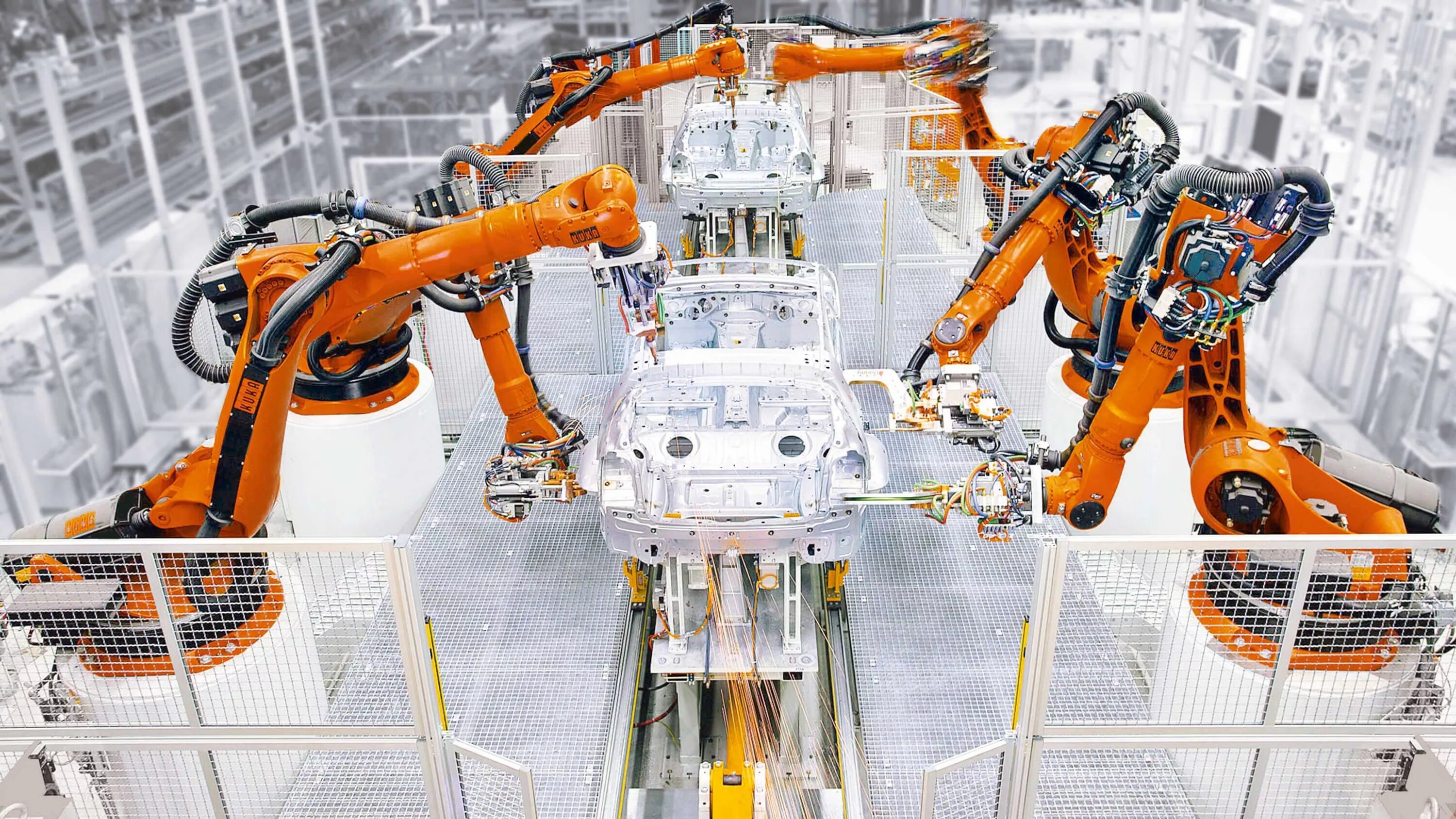 Kuka промышленные роботы Тесла. Kuka Германия Дельта робот. Робототехника в промышленности. Искусственный интеллект в промышленности.